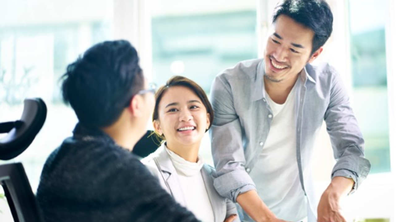 Business meeting Asian people